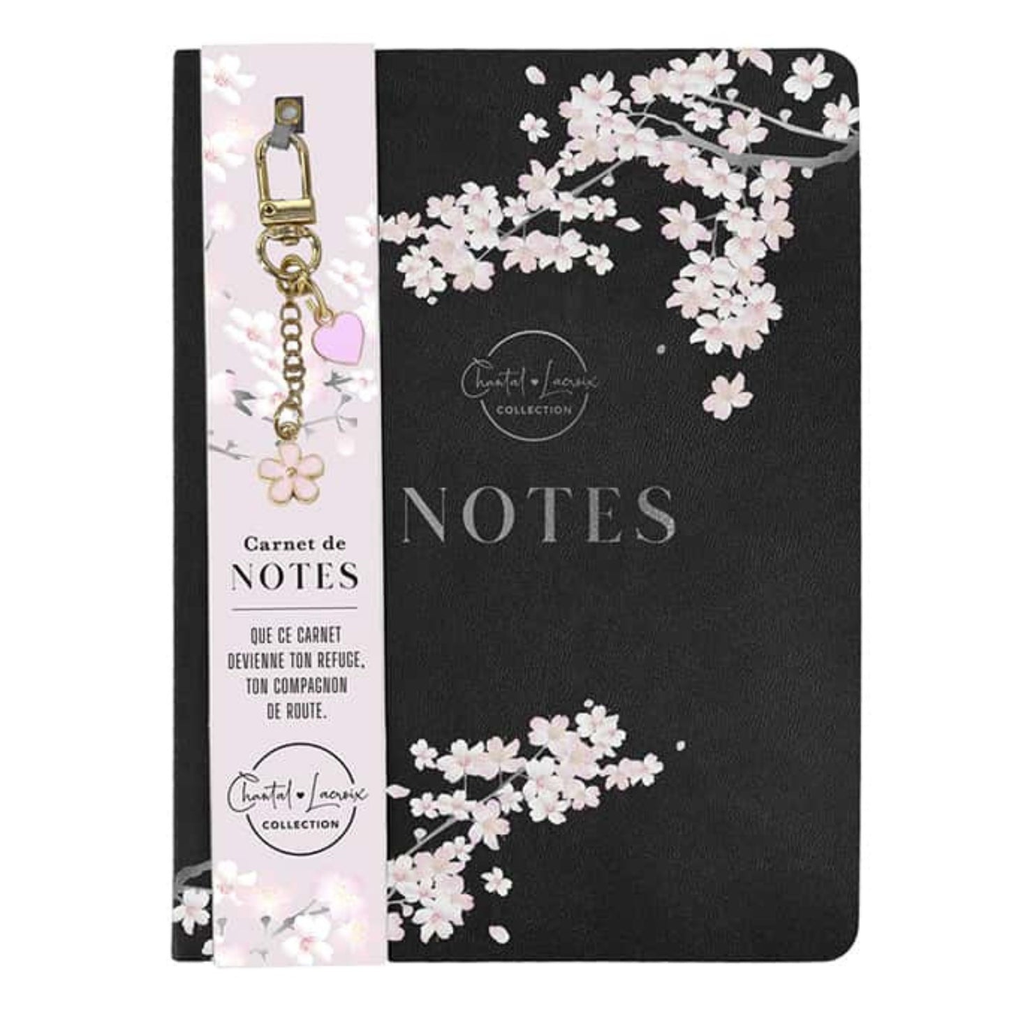 Chantal Lacroix - Journal de gratitude avec pendentif