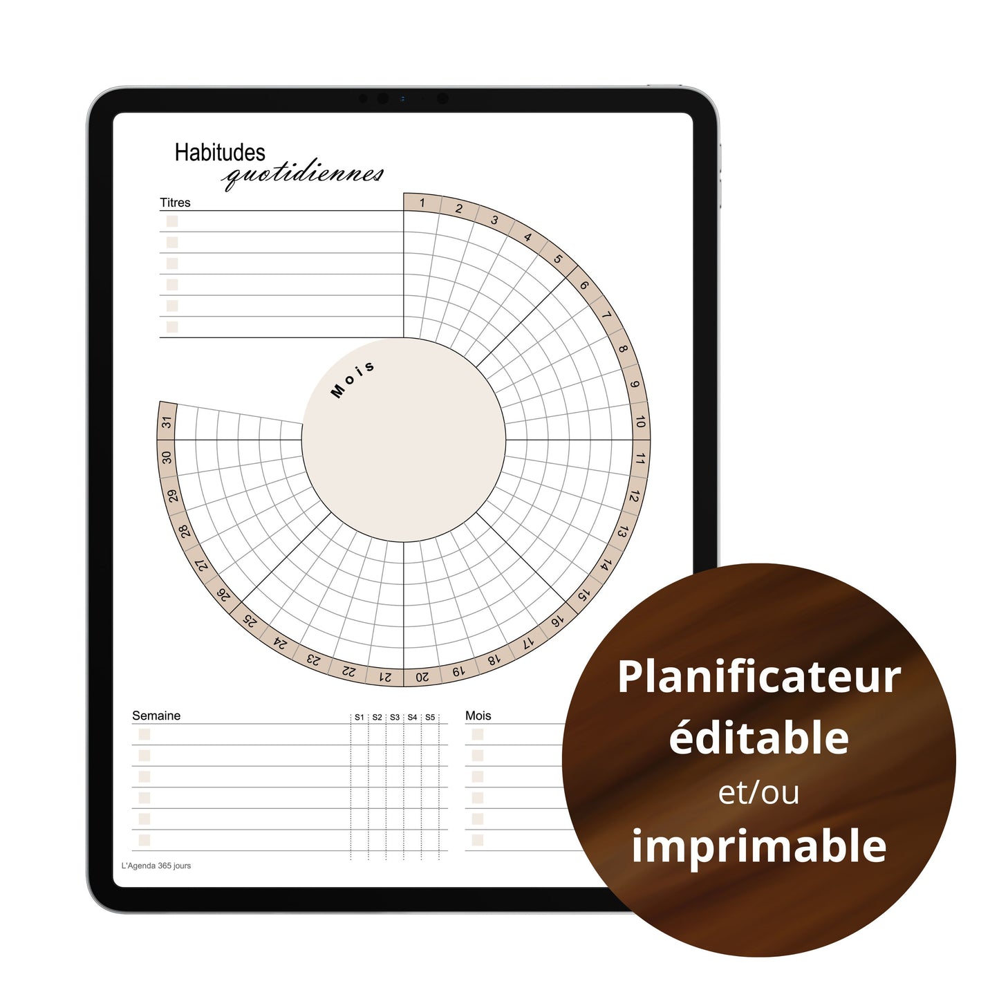 Planificateur - Habitudes Quotidiennes