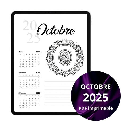 Agenda 2025 - 10 Octobre