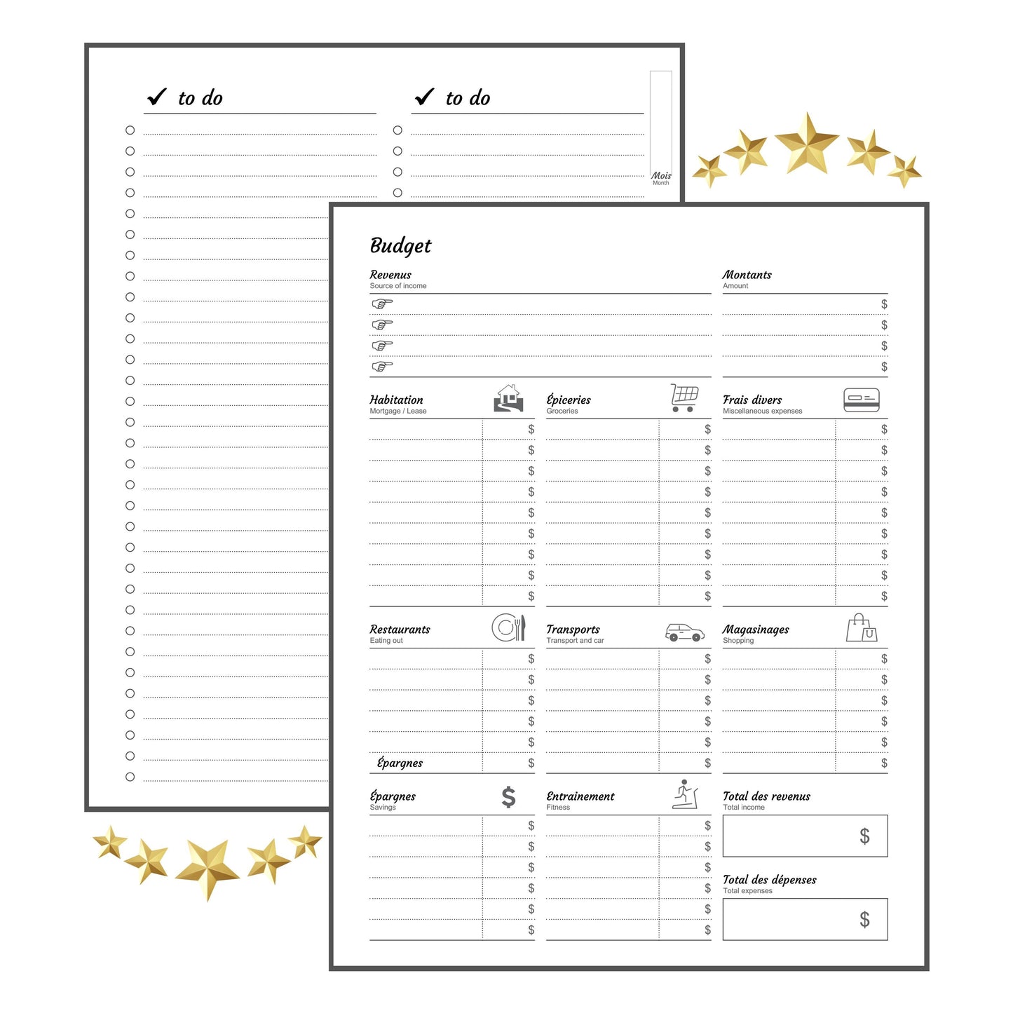 Agenda perpétuel - Limonade