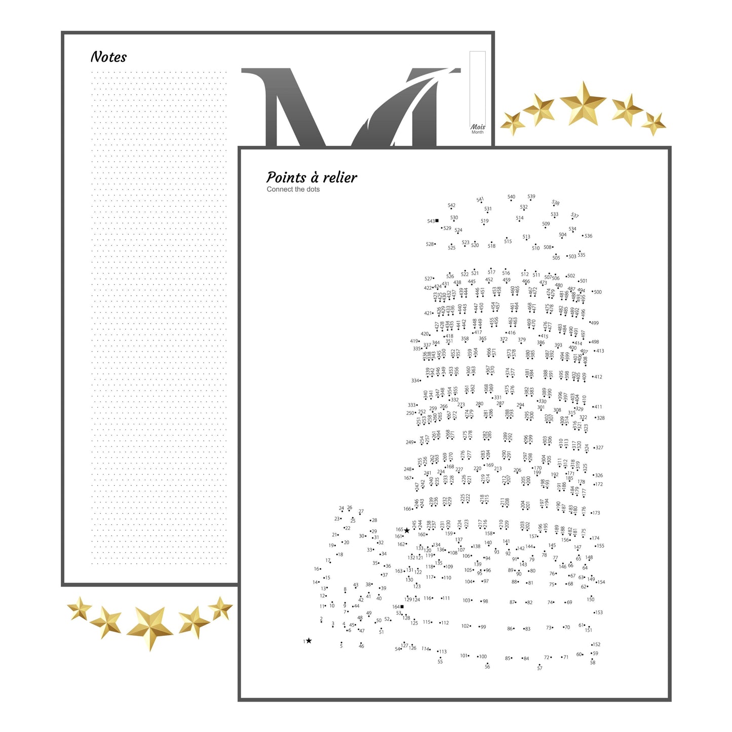 Agenda perpétuel - Doux Flocons