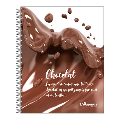 Agenda scolaire - Chocolat