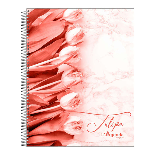 Agenda non daté - Tulipe