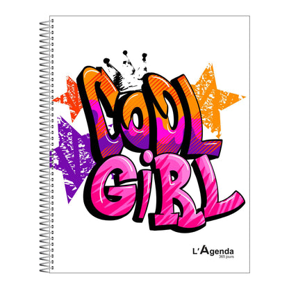 Agenda scolaire - Cool Girl