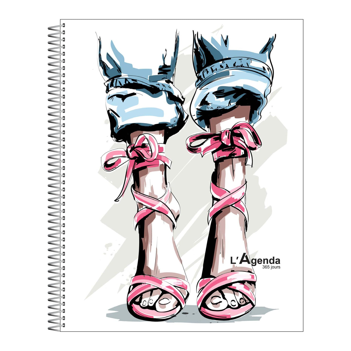 Agenda non daté - Chaussures d'été