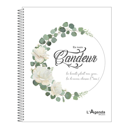 Agenda non daté - Candeur
