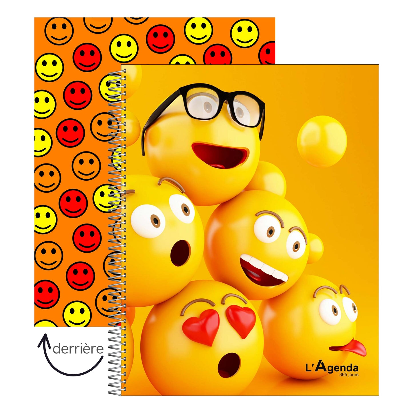 Agenda non daté - Émoji