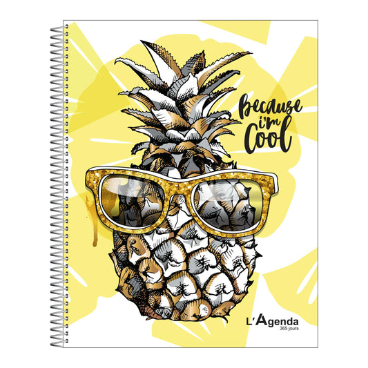 Agenda non daté - Ananas 3.0
