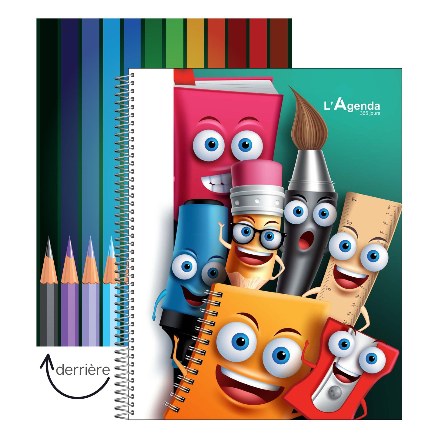Agenda non daté - Retour à l'école