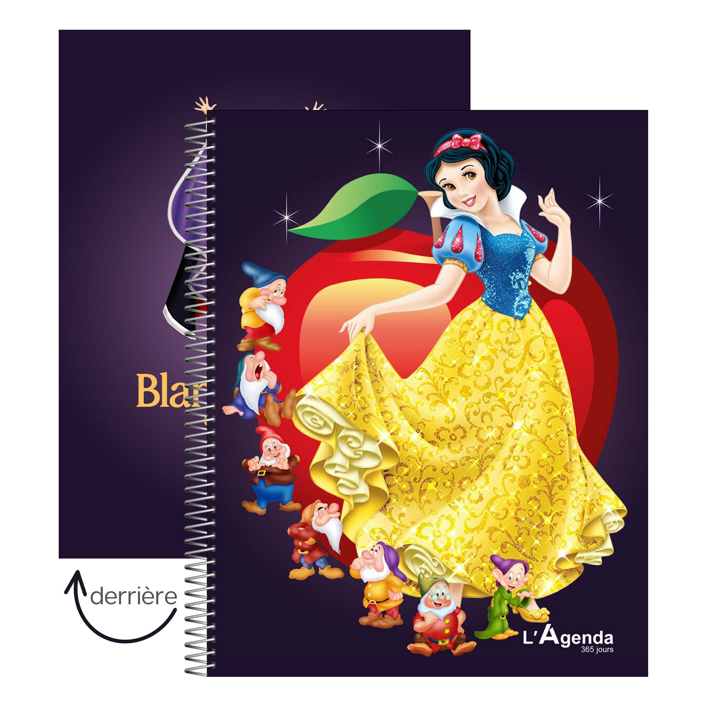 Agenda perpétuel - Blanche Neige 3.0