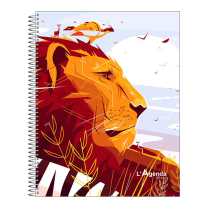 Agenda non daté - Roi Lion