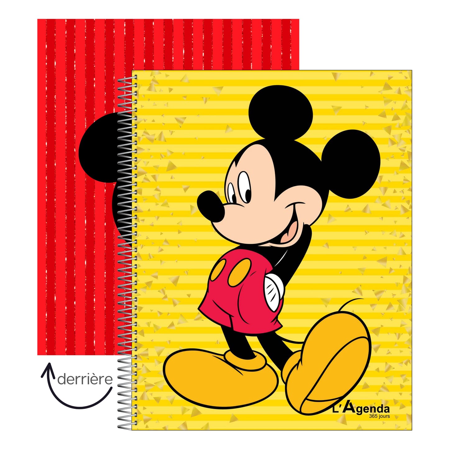 Agenda non daté - Mickey Mouse