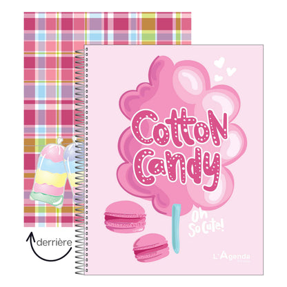 Agenda non daté - Cotton Candy