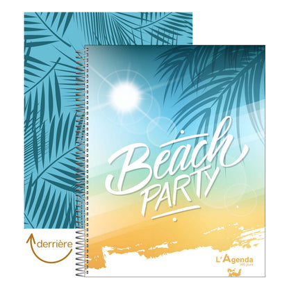 Agenda non daté - Beach Party