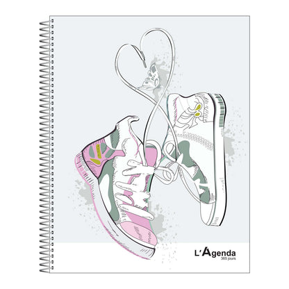 Agenda non daté - Sneakers