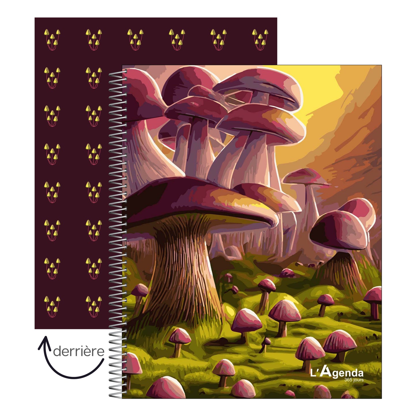 Agenda non daté - Champignons