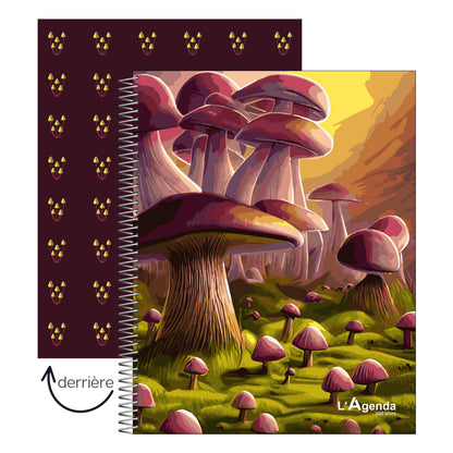 Agenda non daté - Champignons
