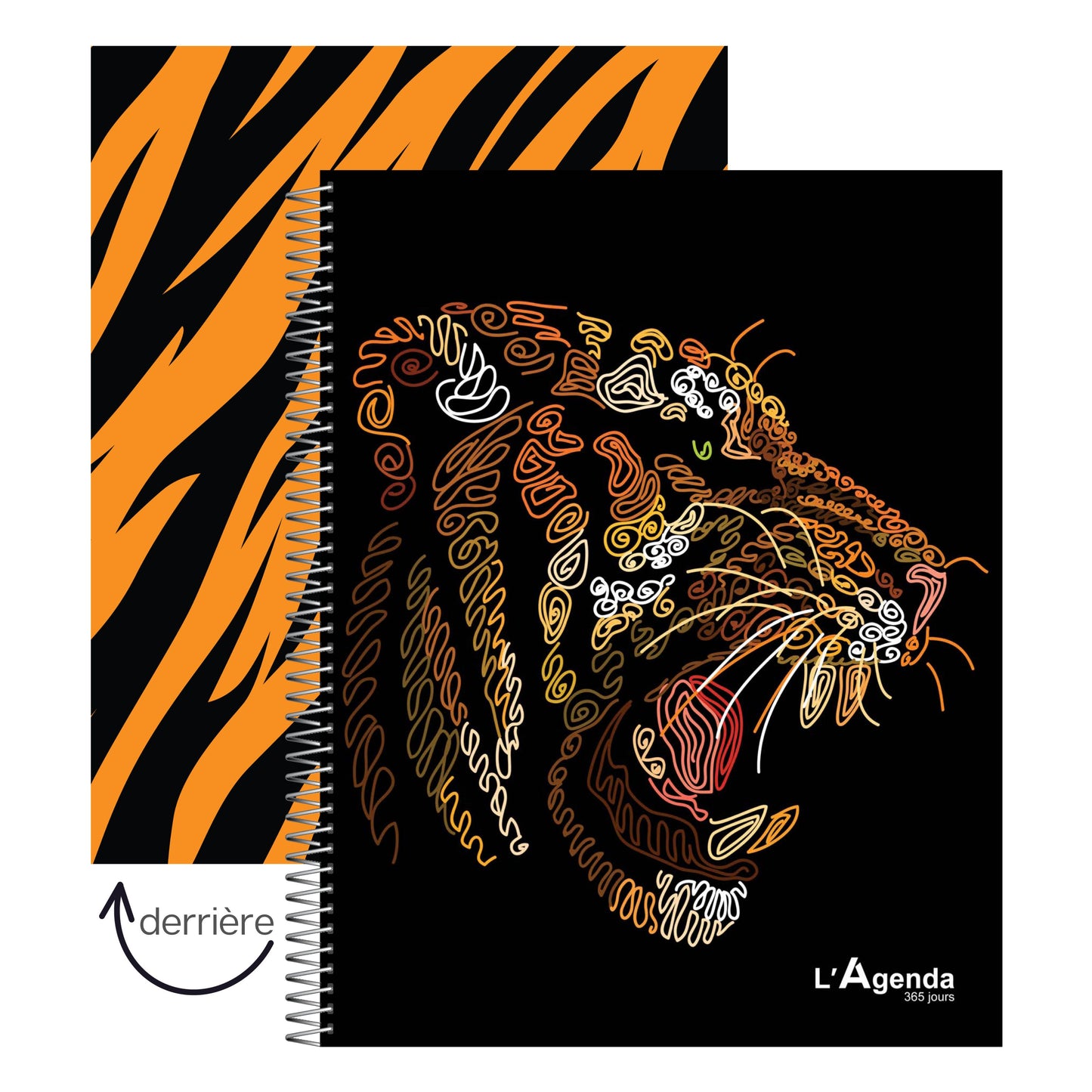 Agenda perpétuel - Tigre