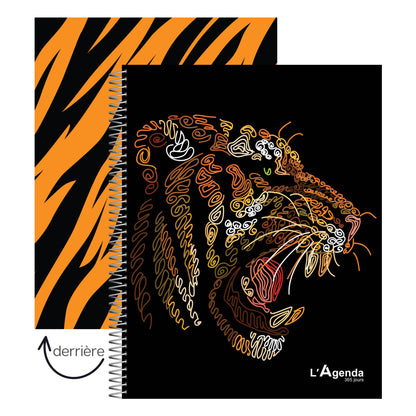 Agenda perpétuel - Tigre