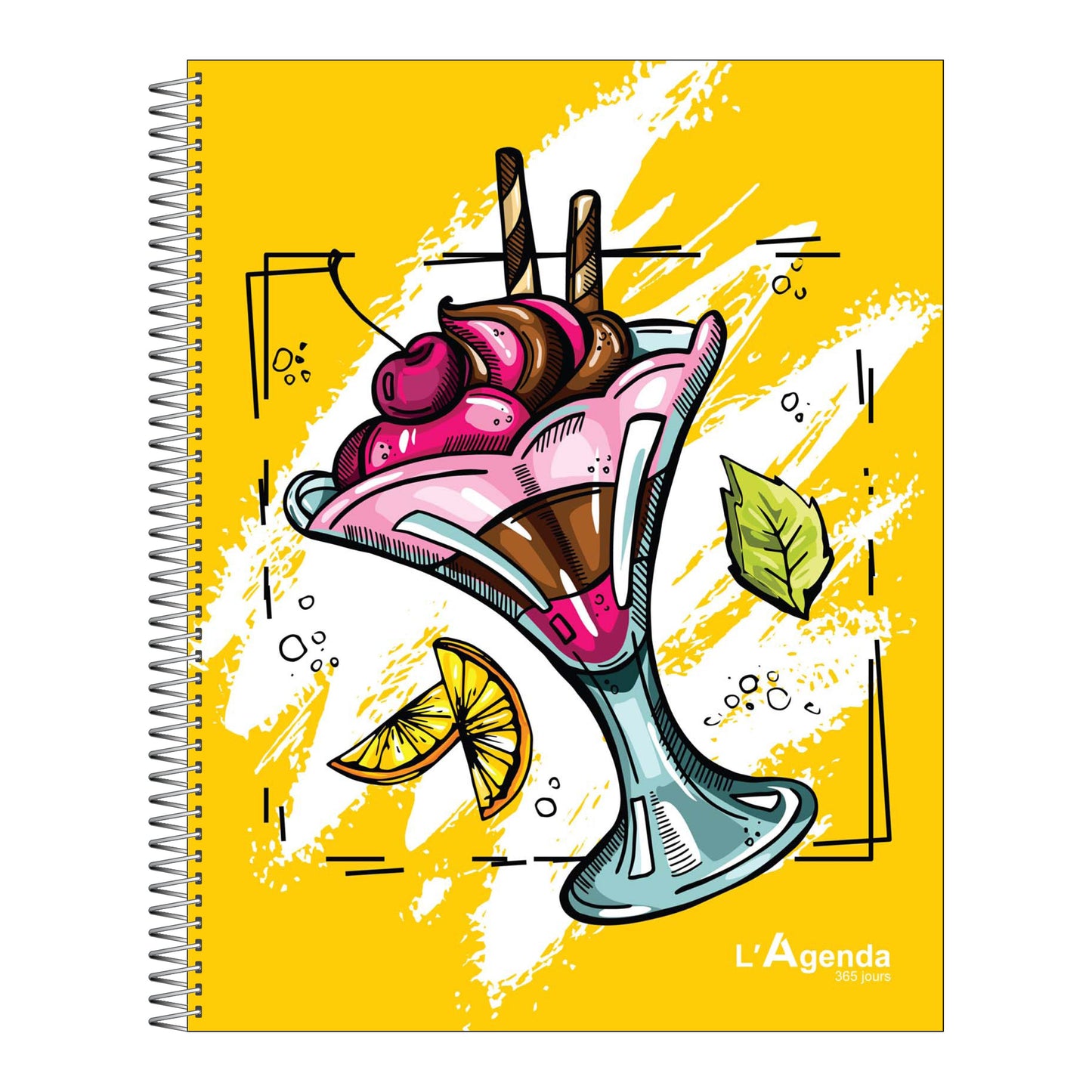 Agenda non daté - Ice Cream