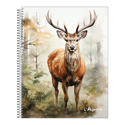 Agenda non daté - Cerf