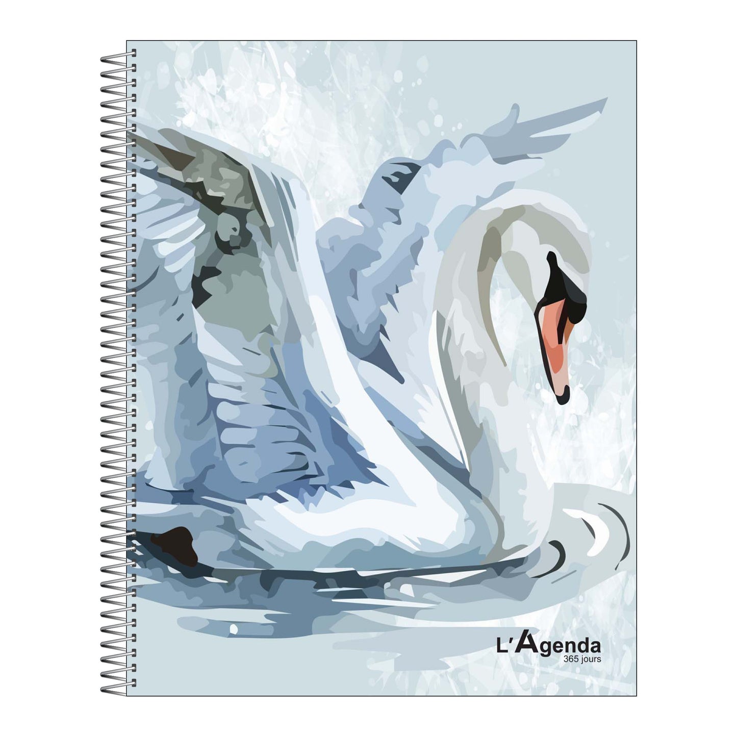 Agenda non daté - Cygne