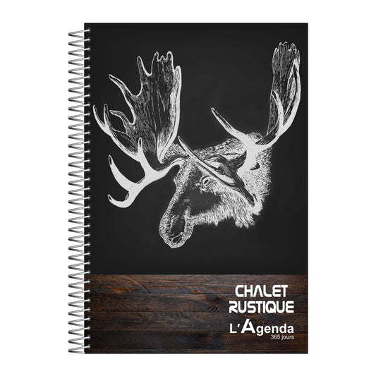 Agenda perpétuel - Chalet Rustique