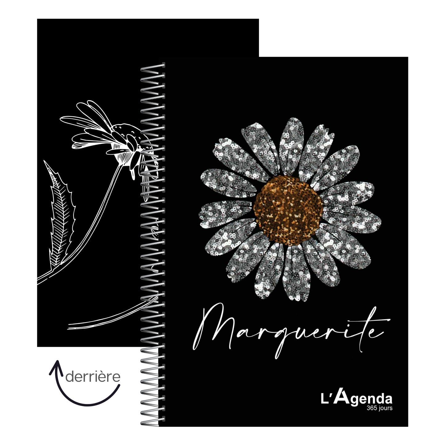 Agenda perpétuel - Marguerite