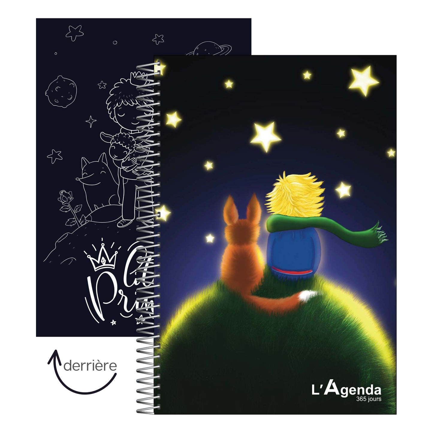 Agenda perpétuel - Le Petit Prince