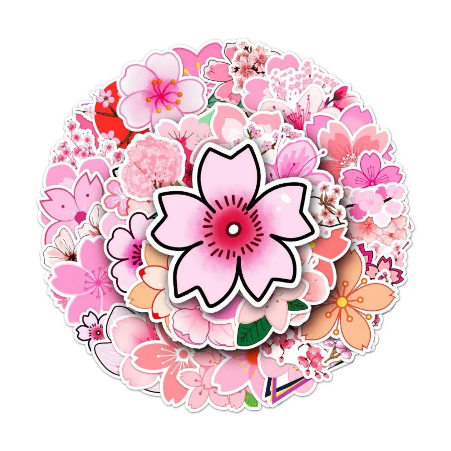 Autocollants - Fleur sakura