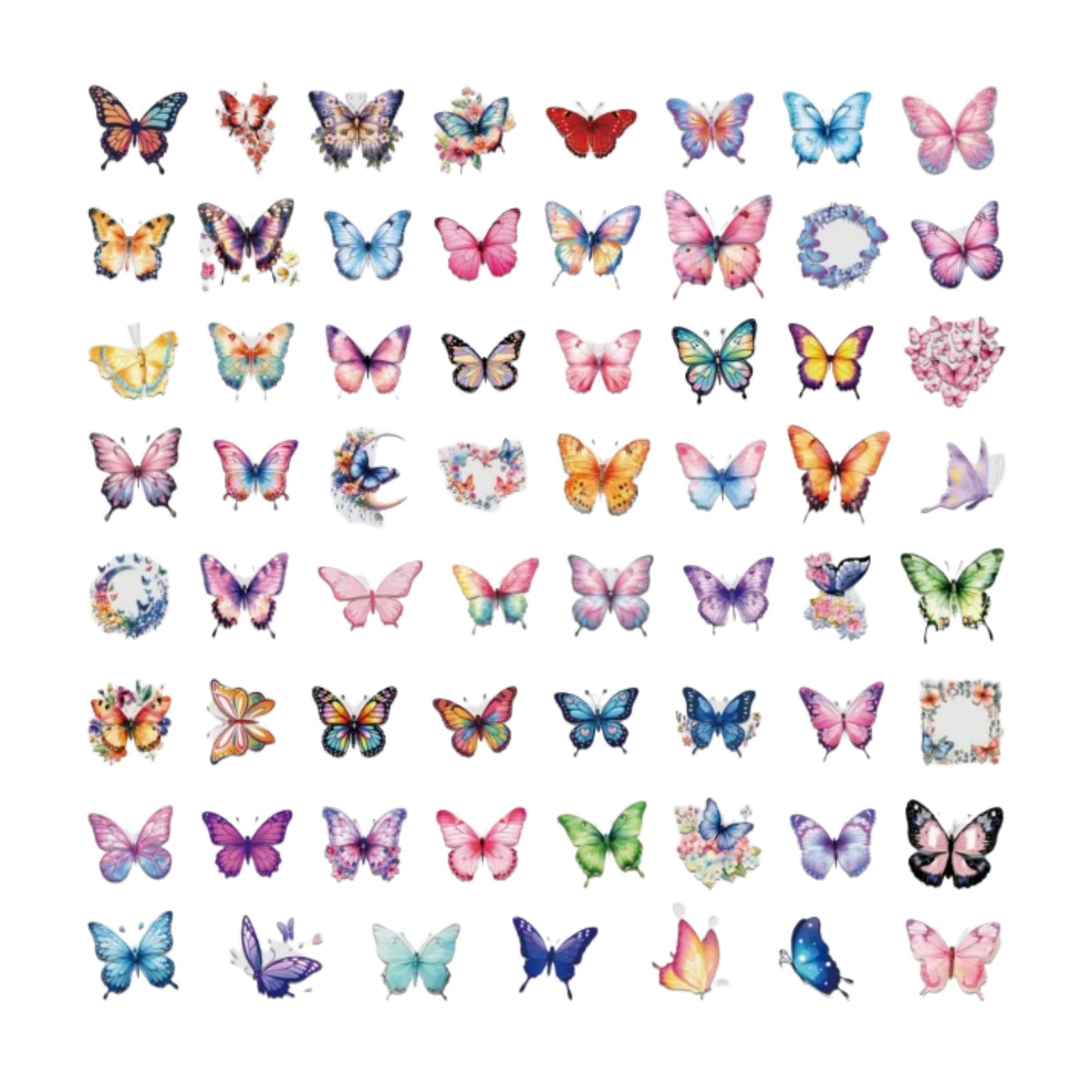 Autocollants - Papillon