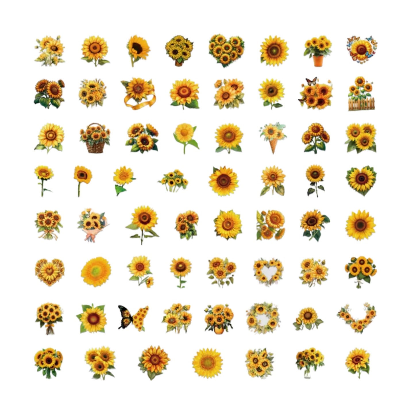 Autocollants - Tournesol