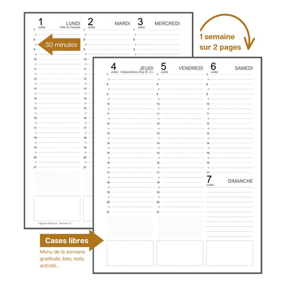 Agenda scolaire - Vent du Sud