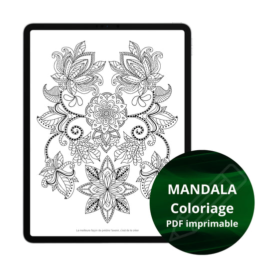 Mandala - Fleur de lotus