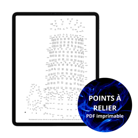 Points à relier - Tour de Pise