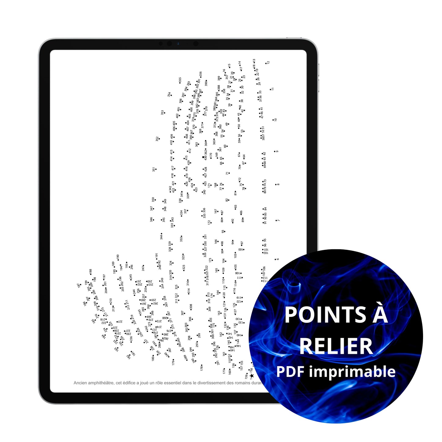 Points à relier - Le Colisée