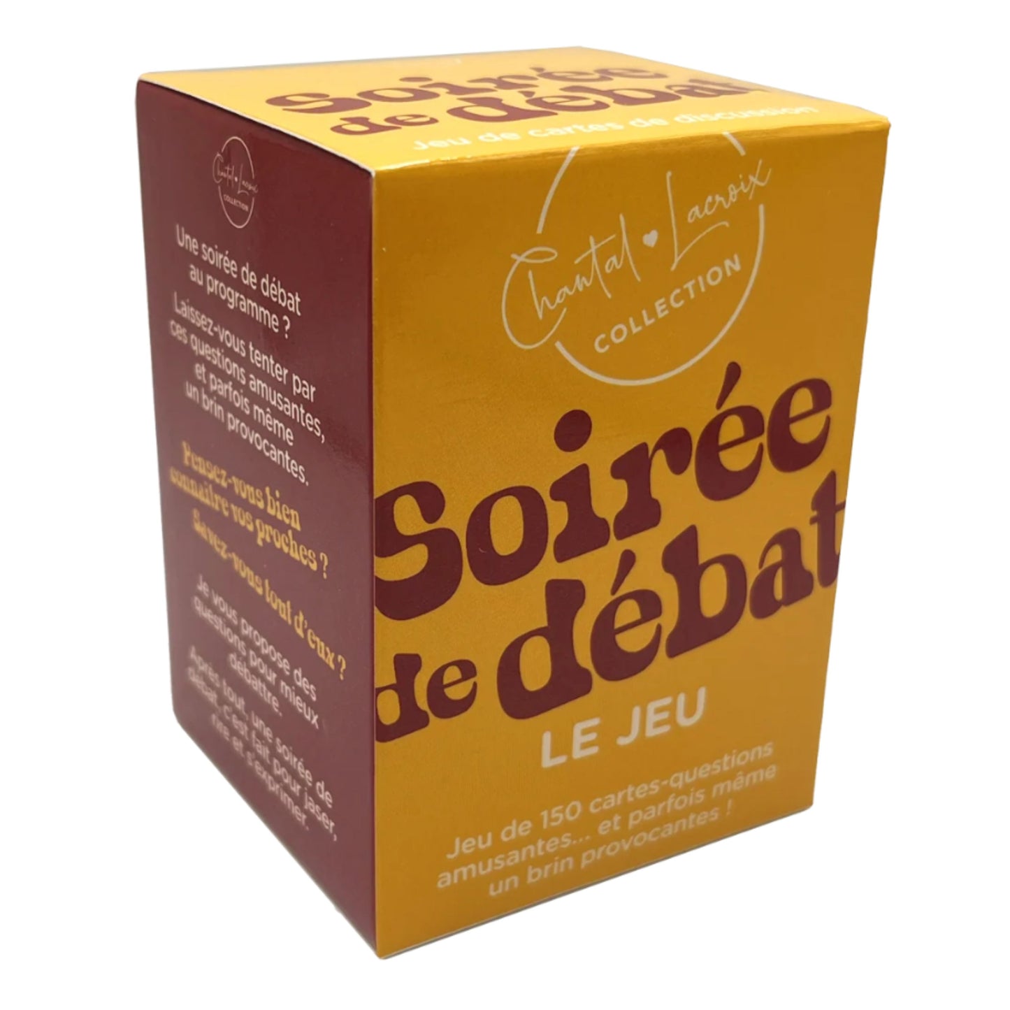 Chantal Lacroix - Jeu de cartes – Soirée de débat